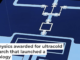 The quantum behavior of superconducting circuits like the small white square above was a major discovery. K. Cicak and R. Simmonds/NIST